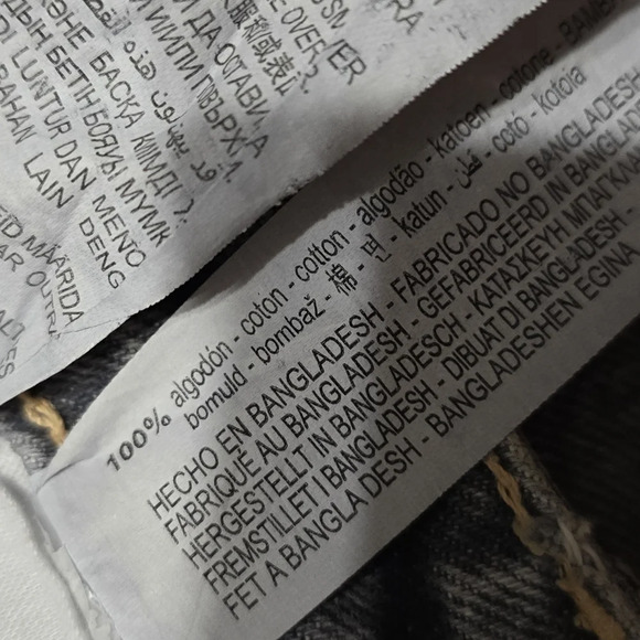 ZARA Gray Stonewash High Rise Straight Leg Jeans, Relaxed Fit, Ankle Length, EUC - Picture 14 of 14